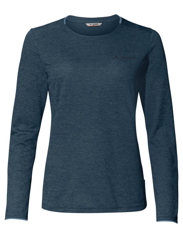 VAUDE Women's Essential LS T-Shirt dark sea uni Gr&ouml;&szlig; 42