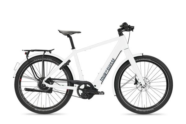 Tour de Suisse BROADWAY 45 km/h Urban MY25 Diamant Weiss Glanz