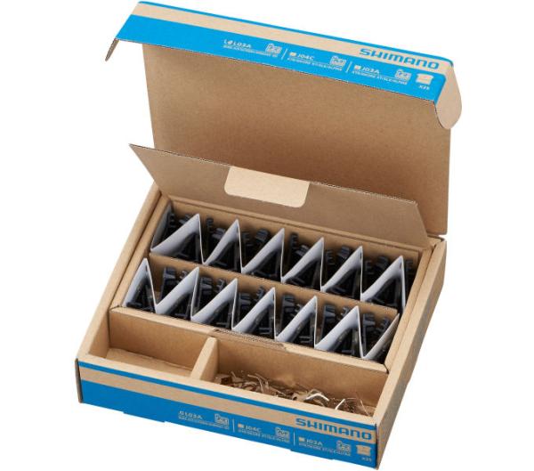 SHIMANO 25 Paar Werkstattpackung Scheibenbremsbelag L05A-RF Resin Alutr&auml;ger