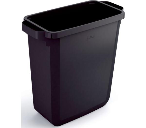LISTA Abfallbeh&auml;lter 60 L, 590 x 600 x 282 mm (B x H x T), 60 L, Schwarz