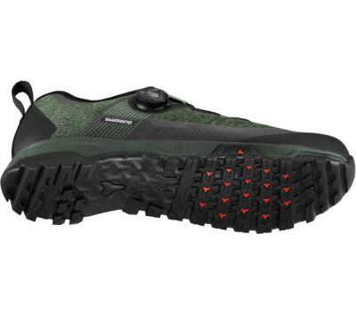 SHIMANO SHIMANO Fahrradschuhe ET701 Herren/Damen MTB FLATPEDAL Gr&ouml;&szlig;e 48 Gr&uuml;n Produktbild 3