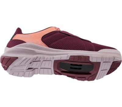 SHIMANO SHIMANO Fahrradschuhe EX300 Damen Touring SPD Gr&ouml;&szlig;e 38 Damenleisten Rot Produktbild 3