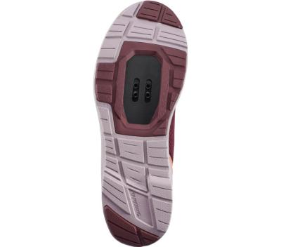 SHIMANO SHIMANO Fahrradschuhe EX300 Damen Touring SPD Gr&ouml;&szlig;e 40 Damenleisten Rot Produktbild 2