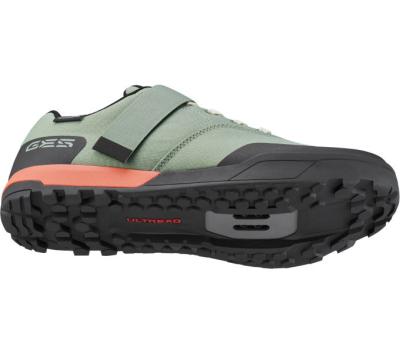 SHIMANO SHIMANO Fahrradschuhe GE500 Herren/Damen MTB SPD Gr&ouml;&szlig;e 45 Gr&uuml;n Produktbild 3