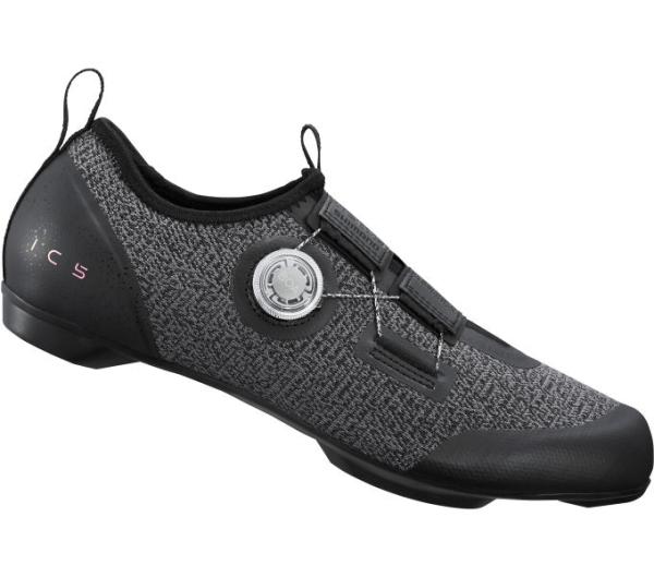 SHIMANO SHIMANO Fahrradschuhe IC5011 Herren/Damen Road SPD Gr&ouml;&szlig;e 37 Damenleisten Schwarz
