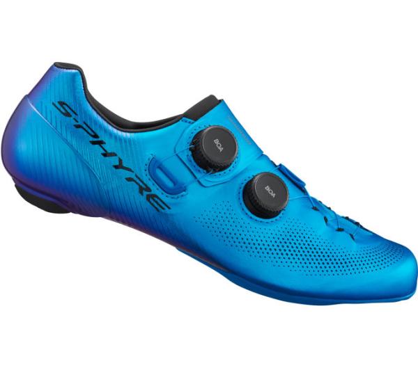 SHIMANO SHIMANO Fahrradschuhe RC903 Damen/Herren Road SPD-SL Gr&ouml;&szlig;e 43 breit Blau