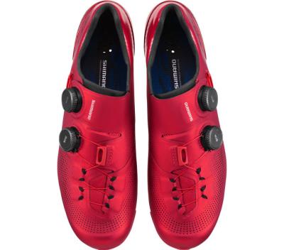 SHIMANO SHIMANO Fahrradschuhe RC903 Damen/Herren Road SPD-SL Gr&ouml;&szlig;e 47 Rot Produktbild 1