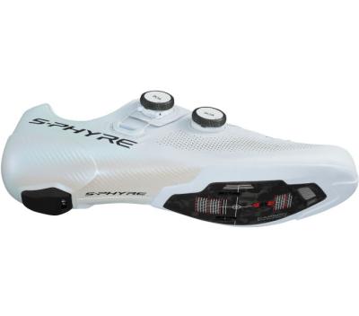 SHIMANO SHIMANO Fahrradschuhe RC903 Damen/Herren Road SPD-SL Gr&ouml;&szlig;e 43 Wei&szlig; Produktbild 3