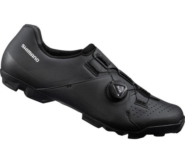 SHIMANO SHIMANO Fahrradschuhe XC300 Herren/Damen MTB SPD Gr&ouml;&szlig;e 45 breit Schwarz