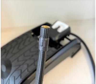 Michelin Doppelzylinder Fu&szlig;luftpumpe Analog 7 Bar Produktbild 2