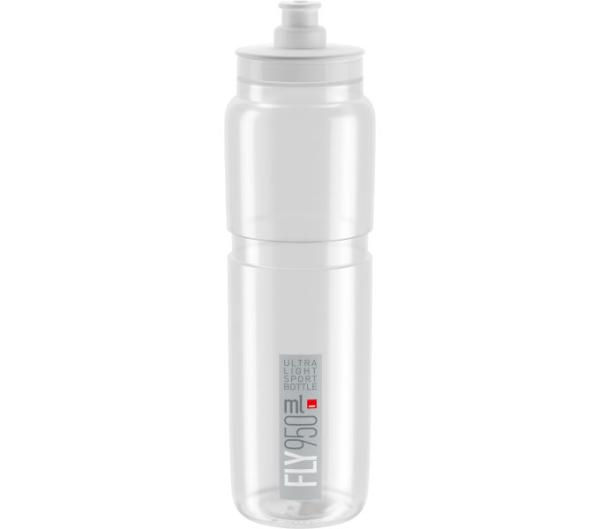 ELITE ELITE Trinkflasche Fly Transparent-Grau 950 ml