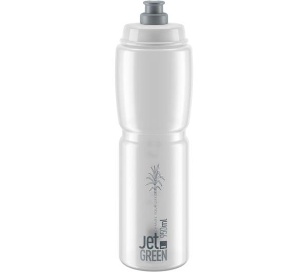 ELITE ELITE Trinkflasche Jet Green Transparent-Grau 950 ml