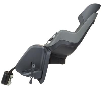 Bobike Kindersitz GO 1P macaron grey reclinming Produktbild 1