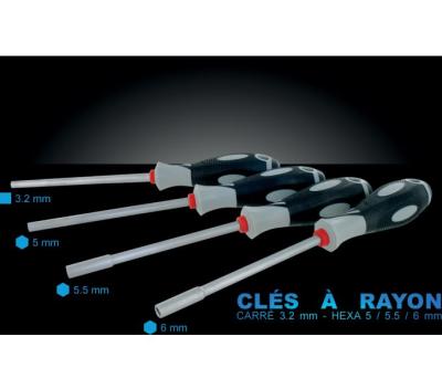 VAR Speichenschl&uuml;ssel RP-26400 5,5 mm Campagnolo- und Mavic Cosmic Felgen Produktbild 1
