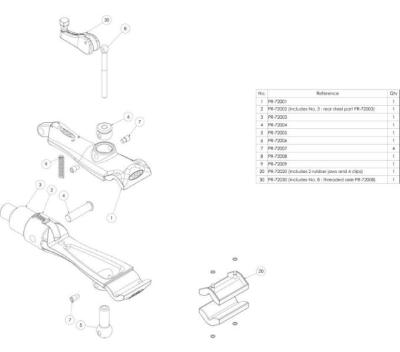 VAR Gewindebolzen PR-72008 Produktbild 1