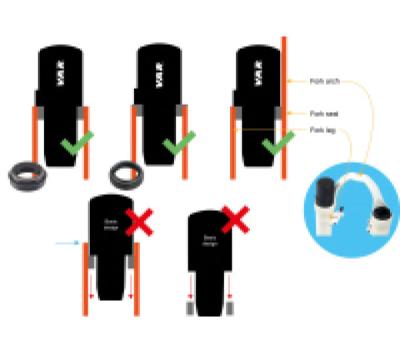 VAR Gabeldichtungsmontagewerkzeug FH-92405 36 mm Produktbild 4