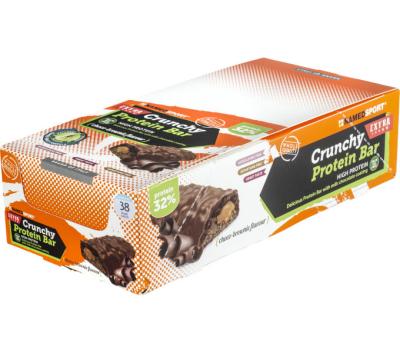 NAMEDSPORT NAMEDSPORT Proteinriegel CRUNCHY PROTEIN BAR Schokoladenbrownie 24 x 40 g Produktbild 1