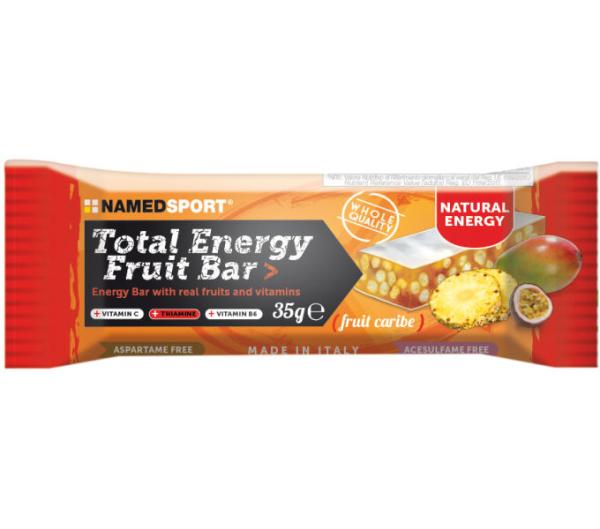 NAMEDSPORT NAMEDSPORT Energieriegel TOTAL ENERGY FRUIT BAR Fruit Caribe 25 x 35 g