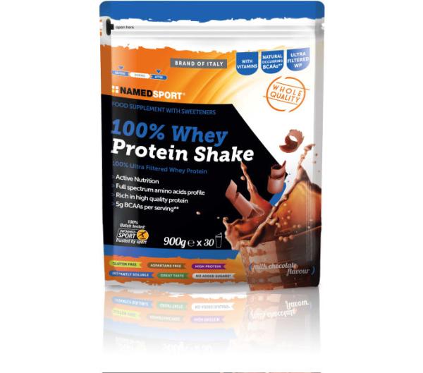 NAMEDSPORT NAMEDSPORT Proteinpulver 100% WHEY PROTEIN SHAKE Schokolade 900 g
