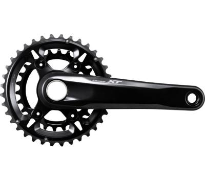 SHIMANO Kurbelgarnitur DEORE XT FC-M8100-2 12-fach 175 mm 36-26 Z&auml;hne Produktbild 1