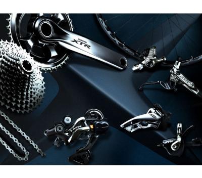 SHIMANO Kurbelgarnitur XTR FC-M9000-2 11-fach 175 mm 38-28 Z&auml;hne Produktbild 1