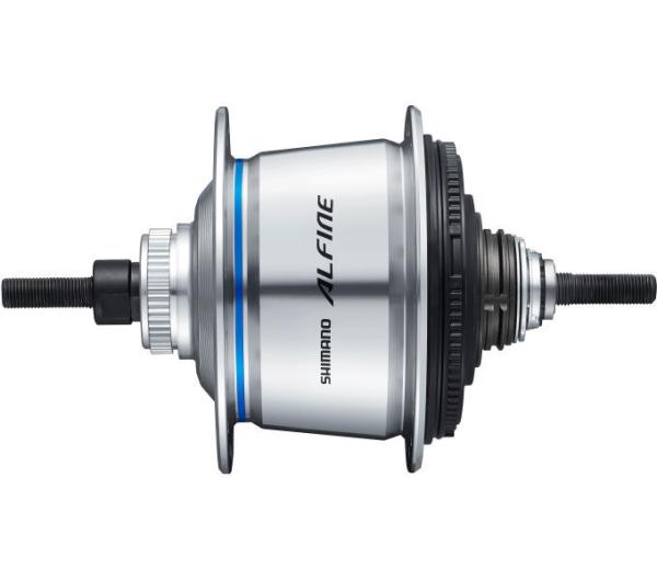 SHIMANO Getriebenabe Di2 ALFINE Di2 SG-S7051-8 36 Loch Silber