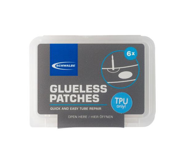 Schwalbe Reparaturset 1 x 6 selbstklebende TPU Flicken + Schaber