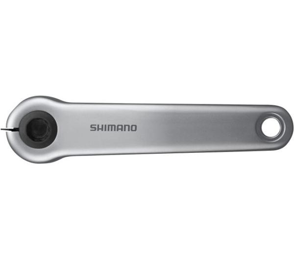 SHIMANO Kurbelarm SHIMANO E-BIKE SYSTEMS FC-E6100 links 170 mm Silber