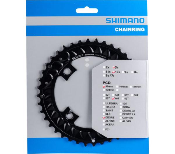 SHIMANO Kettenblatt DEORE FC-M6000-3 40 Z&auml;hne