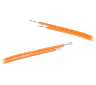 SHIMANO Bremszug-Set Road SIL-TEC beschichtet Orange Produktbild 1