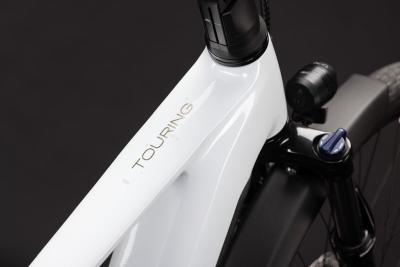 Cube Touring Hybrid ONE 600 metallicwhite'n'chrome Gr&ouml;&szlig;e: 62 cm Produktbild 1