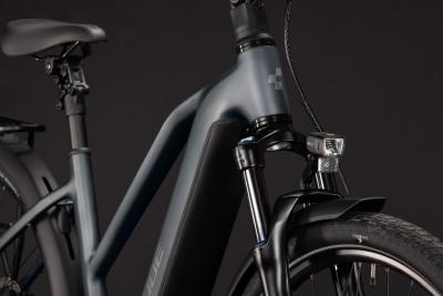 Cube Touring Hybrid Deluxe SLX 800 slabgrey'n'chrome Gr&ouml;&szlig;e: Trapeze 54 cm Produktbild 5