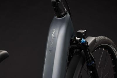 Cube Touring Hybrid Deluxe SLX 800 slabgrey'n'chrome Gr&ouml;&szlig;e: Easy Entry 58 cm Produktbild 1