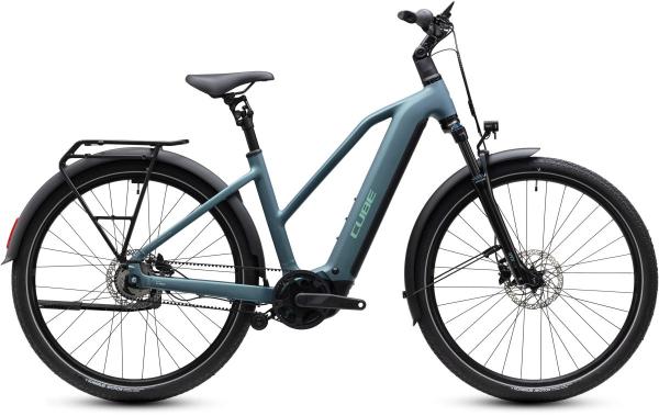 Cube Touring Hybrid Deluxe SLX 800 greengranit'n'green Gr&ouml;&szlig;e: Trapeze 50 cm