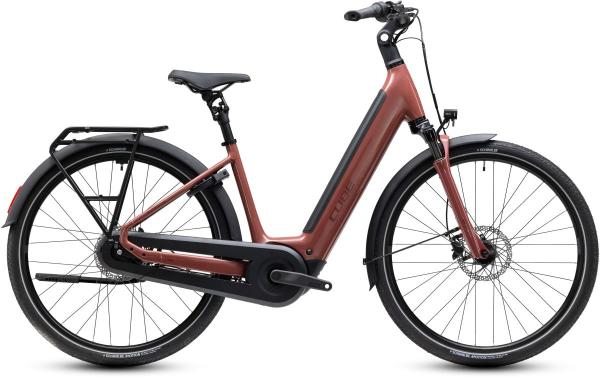 Cube Supreme Hybrid Comfort Pro 600 burgundy'n'claret Gr&ouml;&szlig;e: Easy Entry 42 cm