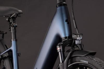 Cube Supreme Hybrid Deluxe ONE 600 navyblack'n'black Gr&ouml;&szlig;e: Easy Entry 58 cm Produktbild 6