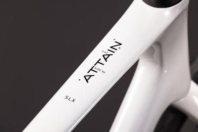 Cube Attain C:62 SLX metallicwhite'n'black Gr&ouml;&szlig;e: 53 cm Produktbild 2