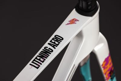 Cube Litening AERO C:68X Frameset graphic'n'white Gr&ouml;&szlig;e: 60 cm Produktbild 2