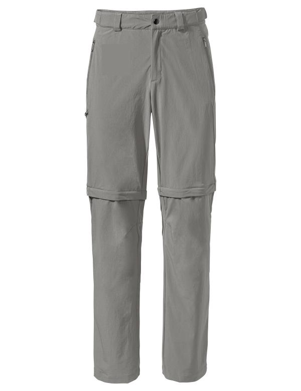 VAUDE Men's Farley Stretch T-Zip Pants III stone grey Gr&ouml;&szlig; 52