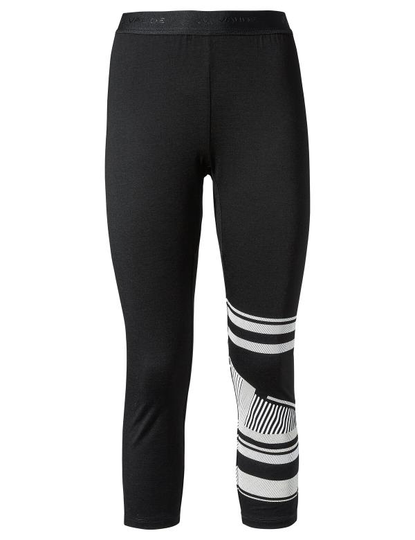 VAUDE Women's Monviso Wool 3/4 Tights black Gr&ouml;&szlig; 44