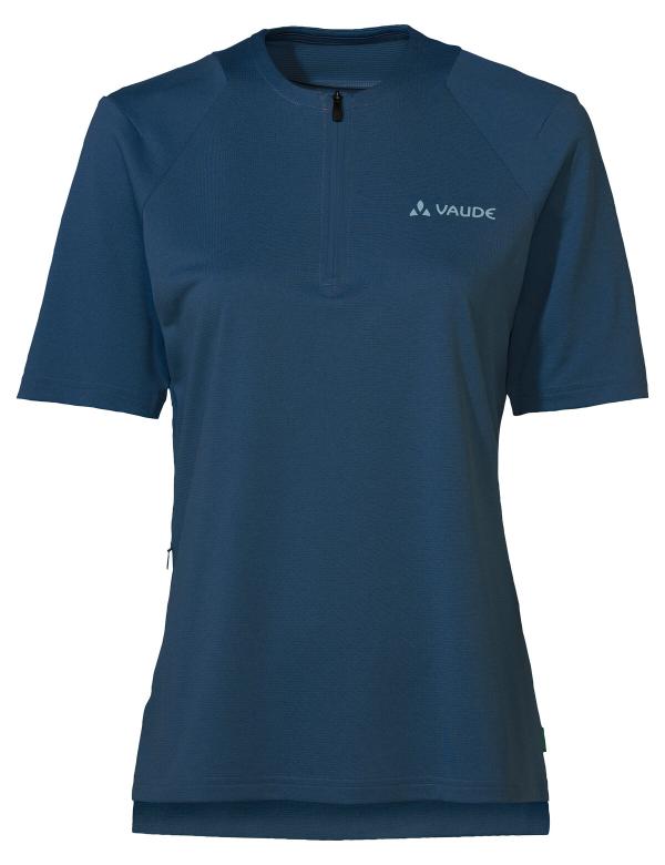 VAUDE Women's Tremalzo Q-Zip Shirt dark sea Gr&ouml;&szlig; 44
