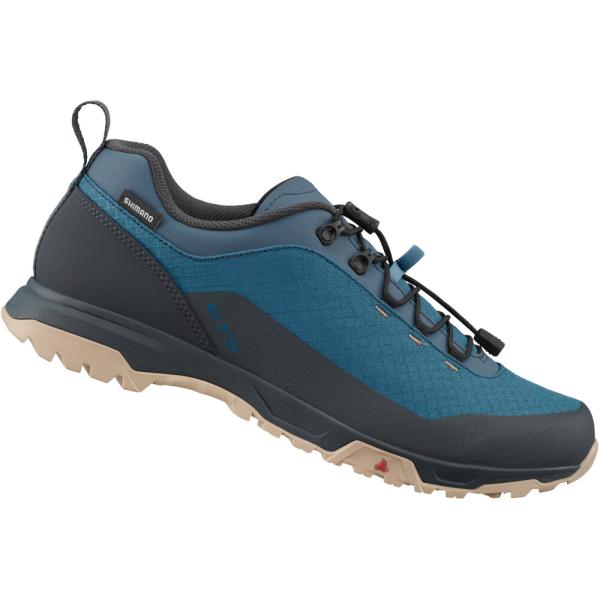 SHIMANO SHIMANO Fahrradschuhe ET501 Herren/Damen MTB FLATPEDAL Gr&ouml;&szlig;e 40 Blau