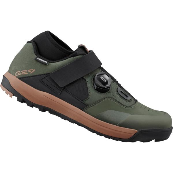 SHIMANO SHIMANO Fahrradschuhe GE900 Herren/Damen MTB SPD Gr&ouml;&szlig;e 40 Gr&uuml;n