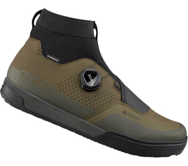 SHIMANO SHIMANO Fahrradschuhe GF800GTX Herren/Damen MTB FLATPEDAL Gr&ouml;&szlig;e 41 Gr&uuml;n