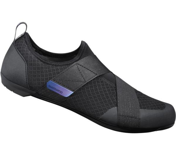 SHIMANO SHIMANO Fahrradschuhe IC100 Herren/Damen Road SPD-SL/ SPD Gr&ouml;&szlig;e 43 Schwarz