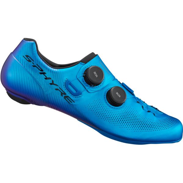 SHIMANO SHIMANO Fahrradschuhe RC903 Damen/Herren Road SPD-SL Gr&ouml;&szlig;e 44 breit Blau