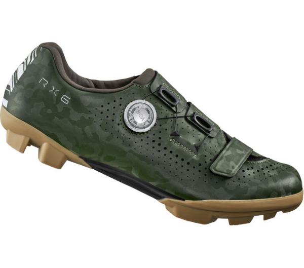SHIMANO SHIMANO Fahrradschuhe RX600 Herren/Damen Gravel SPD Gr&ouml;&szlig;e 43 Gr&uuml;n