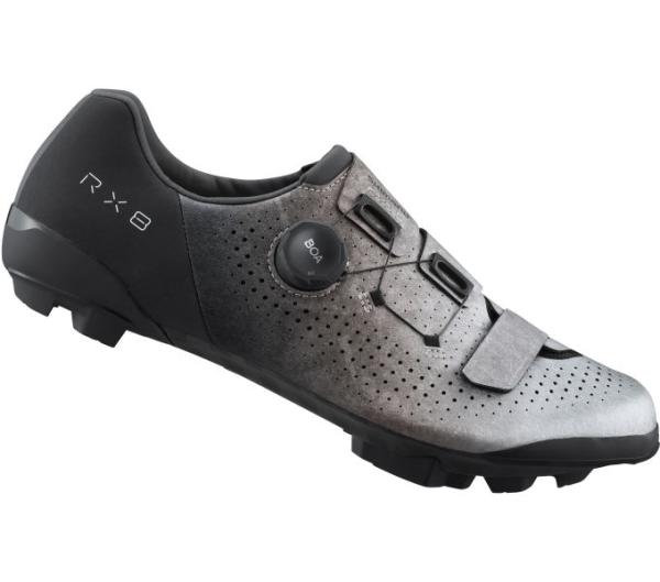 SHIMANO SHIMANO Fahrradschuhe RX801 Herren/Damen Gravel SPD Gr&ouml;&szlig;e 47 Silber