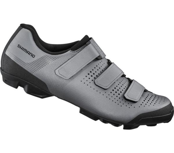SHIMANO SHIMANO Fahrradschuhe XC100 Herren/Damen MTB SPD Gr&ouml;&szlig;e 47 Silber
