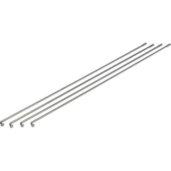 Exal SPEICHE 2MM,GLATT,SILB,280MM,100ST